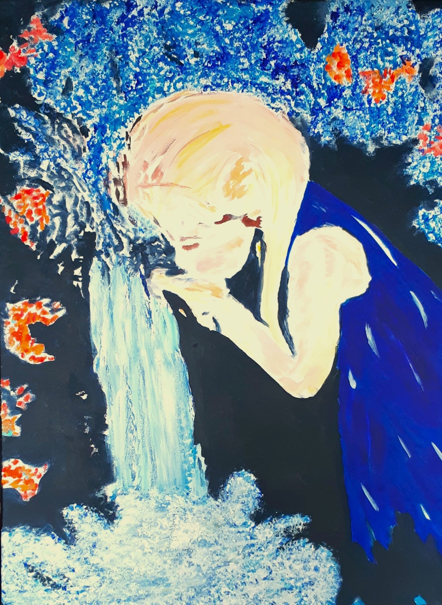 Manon og kilden 60 x 80 cm
kr. 6.500